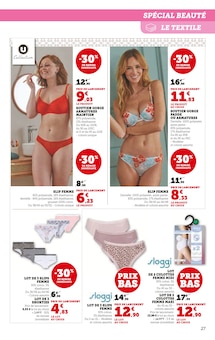 Promo Soutien-Gorge dans le catalogue Hyper U du moment à la page 27