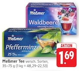 Pfefferminze Angebote von Meßmer bei E center Offenburg für 1,69 €
