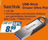 Aktuelles USB-Stick Cruzer Ultra Flair Angebot bei expert in Kiel ab 8,99 €