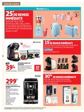 Promos Cafetière Électrique dans le catalogue "COMME EN ITALIE" de Auchan Hypermarché Cafetière Électrique en promo dans le catalogue Auchan Hypermarché à la page 28