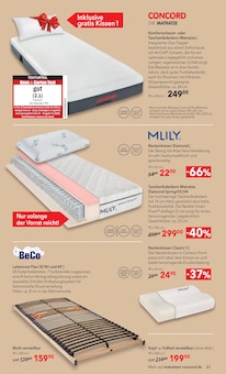 Kissen im Matratzen Concord Prospekt "AUS LIEBE ZU GUTEM SCHLAF" mit 8 Seiten (Bottrop)