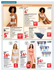 Promos Soutien-Gorge dans le catalogue "25 JOURS AUCHAN" de Auchan Hypermarché Soutien-Gorge en promo dans le catalogue Auchan Hypermarché à la page 54