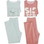 Lot de 2 pyjamas enfant - TEX BASIC en promo chez Carrefour Lot de 2 pyjamas enfant - TEX BASIC dans le catalogue Carrefour