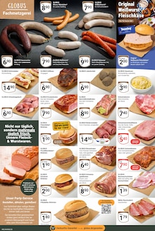 Fleisch im GLOBUS Prospekt "Aktuelle Angebote" mit 24 Seiten (Herne)