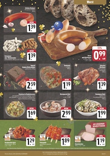 Wurst im aktuellen E center Prospekt (Jena) Wurst im E center Prospekt "Wir lieben Lebensmittel!" mit 28 Seiten (Jena)