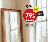 Promo Miroir maé à 79,99 € dans le catalogue Maxi Bazar à Villeneuve-Loubet
