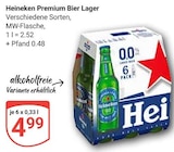 Aktuelle Heineken Angebote bei GLOBUS in Mannheim Aktuelles Premium Lager Angebot bei GLOBUS in Mannheim ab 4,99 €