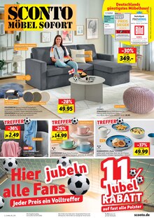 Wohnzimmertisch im aktuellen Sconto SB Prospekt (Dresden) Wohnzimmertisch im Sconto SB Prospekt "MÖBEL SOFORT" mit 8 Seiten (Dresden)