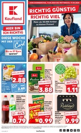 Kaufland Prospekt für Lübbenau: "Aktuelle Angebote", 52 Seiten, 11.04.2024 - 17.04.2024