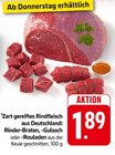 Aktuelle Gulasch Angebote bei E center in Freiburg (Breisgau) Aktuelles Rinder-Braten Angebot bei E center in Freiburg (Breisgau) ab 1,89 €