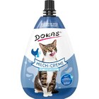 Dokas Cat Snack Milch-Creme mit Hühnerbrust 80 g Angebote von Dokas bei Zookauf Hannover für 1,79 €