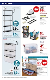 Promos Electroménager Maison dans le catalogue "Le Blanc À PRIX BAS" de Super U à la page 38