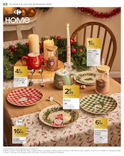 Promos Nappe Noël dans le catalogue "UN Noël POUR TOUS LES GOÛTS" de Carrefour à la page 8