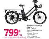 Promo Velo cargo electrique longtail 24 à 799,90 € dans le catalogue E.Leclerc à Lannilis