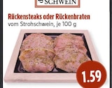 Rückensteaks bei EDEKA im Wettenberg Prospekt für 1,59 €