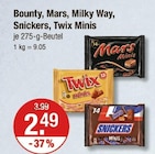 Bounty, Mars, Milky Way, Snickers, Twix von Bounty, Mars, Milky Way, Snickers, Twix im aktuellen V-Markt Prospekt