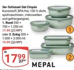 Schüssel-Set Cirqula Rund im Angebot bei GLOBUS in Braunschweig Schüssel-Set Cirqula Rund Angebote von MEPAL bei GLOBUS Braunschweig für 17,99 €