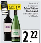 Grüner Veltliner, Blaufränkisch und weitere Sorten von Österreich/Deutschland im aktuellen EDEKA Prospekt für 1,99 €