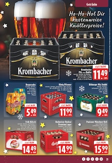 Bitburger im aktuellen EDEKA Prospekt (Eschweiler) Bitburger im EDEKA Prospekt "Aktuelle Angebote" mit 30 Seiten (Eschweiler)