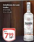 Zoladkowa de Luxe Vodka im Angebot bei GLOBUS in Neustadt Zoladkowa de Luxe Vodka Angebote bei GLOBUS Neustadt für 7,99 €