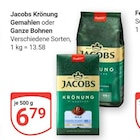 Krönung Gemahlen von Jacobs für 6,79 € bei GLOBUS im Angebot Krönung Gemahlen von Jacobs im aktuellen GLOBUS Prospekt