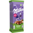 Tablettes De Chocolat Au Lait Et Aux Noisettes Entières Milka dans le catalogue Auchan Hypermarché
