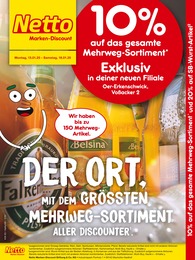 Netto Marken-Discount Prospekt für Oer-Erkenschwick: "10% auf das gesamte Mehrweg-Sortiment", 4 Seiten, 13.01.2025 - 18.01.2025