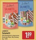 Salametti Klassik Angebote von Landbeck bei ALDI Nord Potsdam für 1,89 €