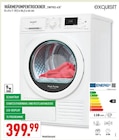 Wärmepumpentrockner TWP903-410 im Angebot bei Marktkauf in Bochum Wärmepumpentrockner TWP903-410 Angebote von Exquisit bei Marktkauf Bochum für 399,99 €