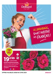 Catalogue Jardineries & Animaleries Delbard en cours à Ancône et alentours, "Le jardinage sport préféré des français !", 4 pages, 02/05/2024 - 12/05/2024