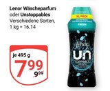 Wäscheparfum Angebote von Lenor bei GLOBUS Jena für 7,99 €