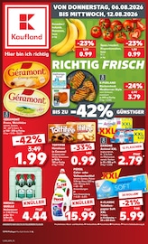 Kaufland Supermarkt Prospekt der aktuellen Woche mit 56 Seiten, gültig von 06.08.2026 bis 12.08.2026, in Sonnenbühl und Umgebung Aktueller Kaufland Supermarkt Prospekt in Sonnenbühl und Umgebung, "Hier bin ich richtig" mit 56 Seiten, 06.08.2026 - 12.08.2026
