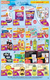 Promos Lessive dans le catalogue "Votre Discounter Régional" de Norma Lessive en promo dans le catalogue Norma à la page 9