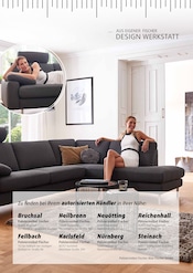 Aktueller Polstermöbel Fischer Prospekt mit Bier, "AUS EIGENER DESIGN WERKSTATT", Seite 22
