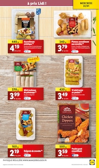 Promo Poulet surgelé dans le catalogue Lidl du moment à la page 17