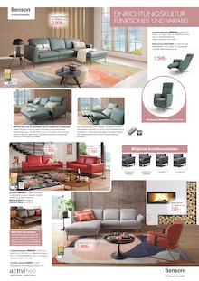 Sofa im aktuellen külkens+sohn Polstermöbel Prospekt (Herne) Sofa im külkens+sohn Polstermöbel Prospekt "Mein neues Wohlfühl-Zuhause" mit 9 Seiten (Herne)
