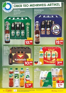 Volvic im Netto Marken-Discount Prospekt "Aktuelle Angebote" mit 65 Seiten (Weinheim)