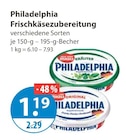 Frischkäsezubereitung Kräuter im V-Markt Prospekt Frischkäsezubereitung Kräuter von Philadelphia im aktuellen V-Markt Prospekt für 1,19 €