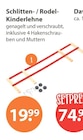 Schlitten-/Rodel-Kinderlehne von  im aktuellen V-Markt Prospekt für 19,99 €