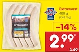 Extrawurst im Angebot bei Netto Marken-Discount in Fellbach Extrawurst Angebote von Wolf bei Netto Marken-Discount Fellbach für 2,99 €