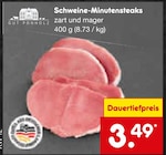 Schweine-Minutensteaks Angebote von Gut Ponholz bei Netto Marken-Discount Lüdenscheid für 3,49 €