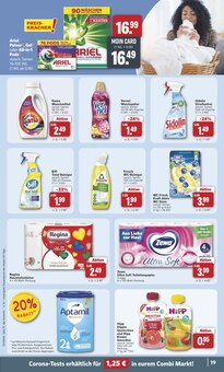 Waschmittel im aktuellen combi Prospekt (Bielefeld) Waschmittel im combi Prospekt "Markt - Angebote" mit 33 Seiten (Bielefeld)