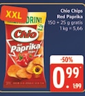 Chio Chips Red Paprika im Marktkauf Prospekt Chio Chips Red Paprika von Chio im aktuellen Marktkauf Prospekt für 0,99 €