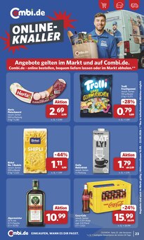 Coca Cola im aktuellen combi Prospekt (Langenhagen) Coca Cola im combi Prospekt "Markt - Angebote" mit 33 Seiten (Langenhagen)