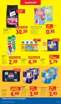 Promotion Lotus dans le prospectus Lidl, valable du 31/07/2025 au 06/08/2025 Promo Lotus dans le catalogue Lidl du moment à la page 19