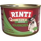 RINTI Gold Senior Kaninchen 185 g Angebote von Rinti bei Zookauf Neuss für 0,99 €