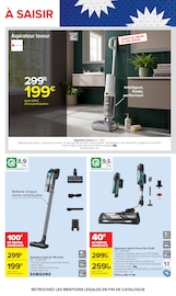 Promos Aspirateur Balai dans le catalogue "LE MOIS DES SUPPORTERS" de Carrefour Aspirateur Balai en promo dans le catalogue Carrefour à la page 100