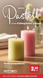 Stumpenkerzen Angebot im aktuellen Thomas Philipps Prospekt auf Seite 18
