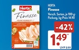 Finesse Angebote von Herta bei ALDI SÜD Regensburg für 1,49 €