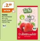 Bio Früchtetee von Teefee im aktuellen Müller Prospekt für 2,69 €